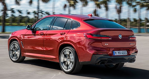 最近は、デザインを重視したSUVが増えている。写真はドイツBMWの新型「X4」(写真:BMW)