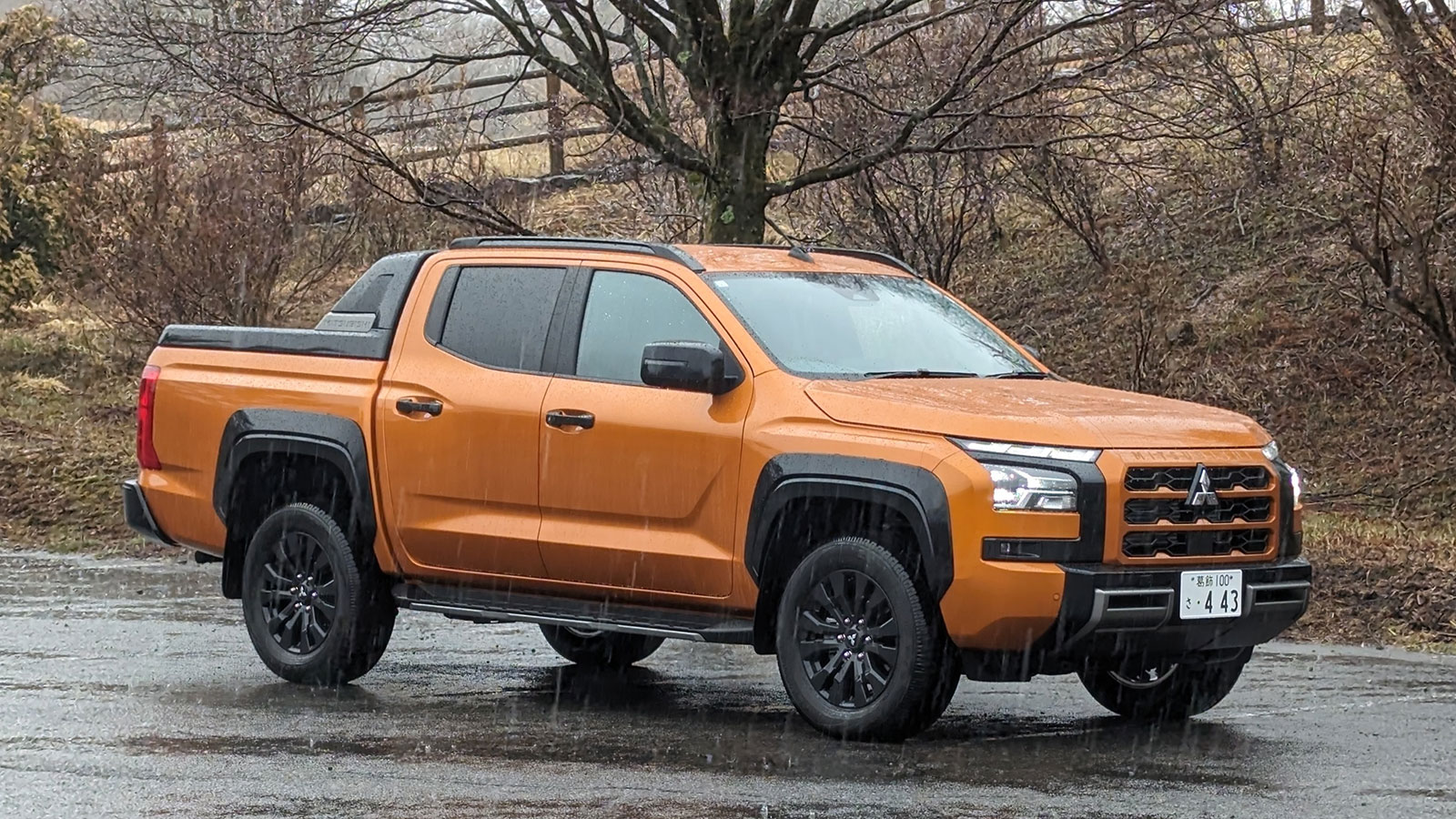 新型トライトン用 4×4エンジ BF KM3 265 60 18 公道と悪路