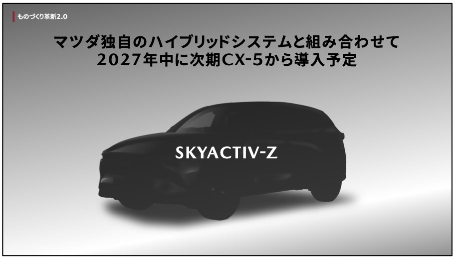 2027年に登場するマツダ「SKYACTIV-Z」 | 日経クロステック（xTECH）