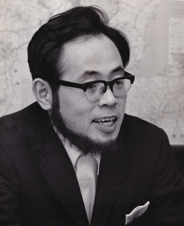 1969年、助教授になったころの尾島俊雄・早稲田大学名誉教授（写真：尾島 俊雄）