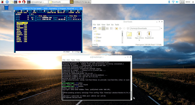 ラズパイをdosマシンにする Dosbox 日経クロステック Xtech