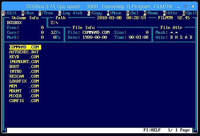 ラズパイをDOSマシンにする「DOSBox」（3ページ目） | 日経クロス 