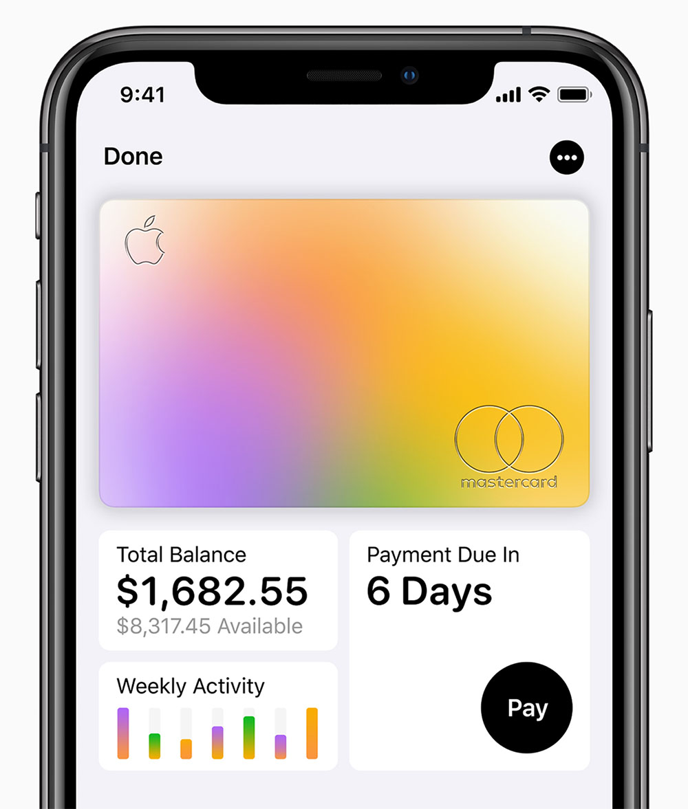 「Apple Card」はアップルが独自に発行するクレジットカード。Apple Payでの決済を軸としながら、独自のクレジットカードを発行するのが大きな特徴となる。