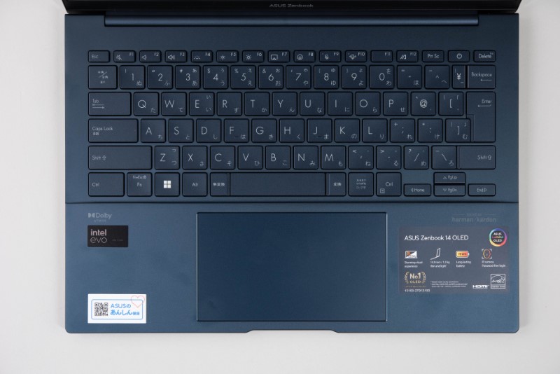 Core Ultra搭載Zenbook 14、最高に近いモバイルノートの驚異点と