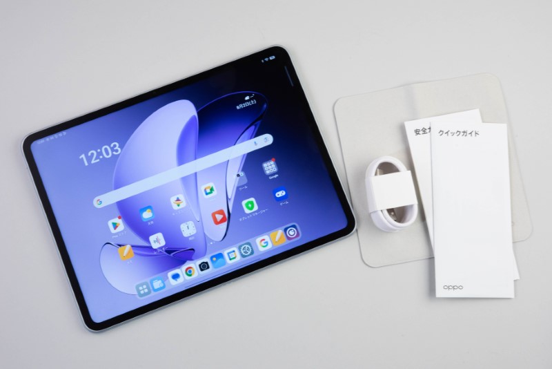 OPPO Pad3 Matte Display Editionタブレットシルバー OPPO Pad 3 Matte Display Edition ※公式限定・Ocare保証