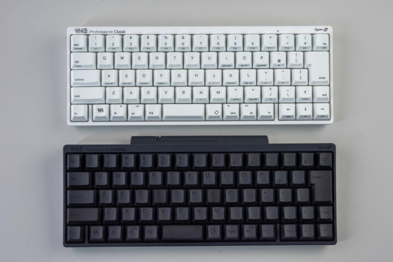 小型キーボード「HHKB Professional Classic Type-S」、USB接続の上位