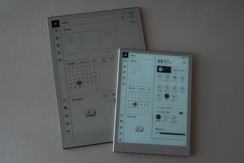 Viwoods電子ノート、カレンダーで日々の記録 手書き内容も分析 | 日経