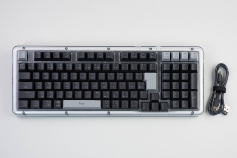 ロジクールのキーボード「Alto Keys K98M」、カチカチではなくコトコト