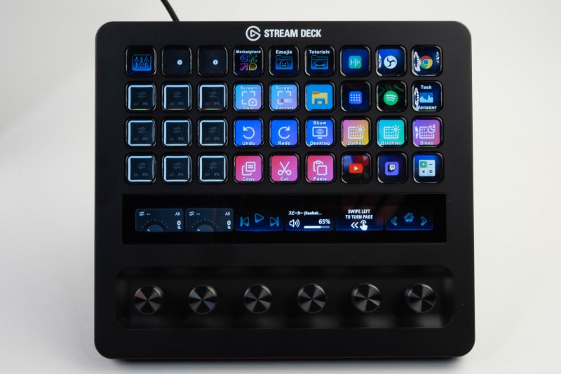 ショートカットを覚えずに効率化、ボタン36個のElgato「Stream Deck +
