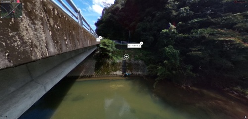 橋梁の側面の状況も容易に撮影・確認が可能だ（資料：スペースリー）