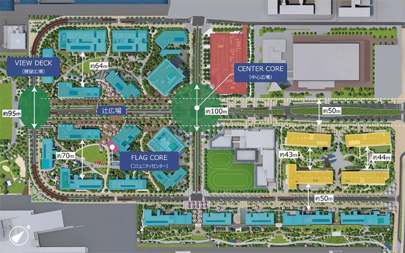 五輪選手村 棟超の集合住宅街を一挙に整備する前例なき設計体制 日経クロステック Xtech 五輪選手村 棟超の集合住宅街を一挙に整備する前例なき設計体制 日経クロステック Xtech