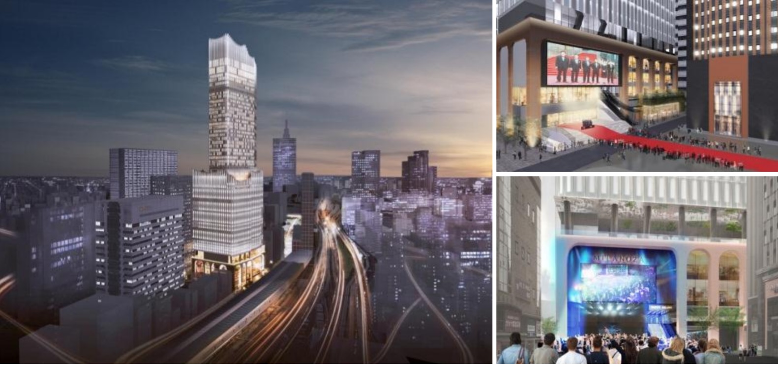 東急がつくる歌舞伎町の新顔、そびえる225mのエンタメ施設が着工