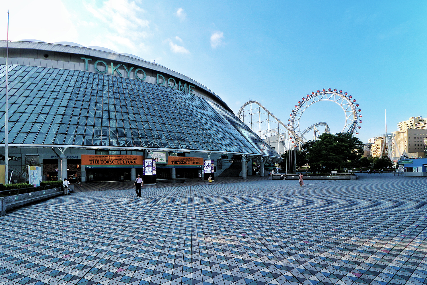 東京ドーム外観（撮影は対策発表日とは異なる）（写真：日経クロステック）