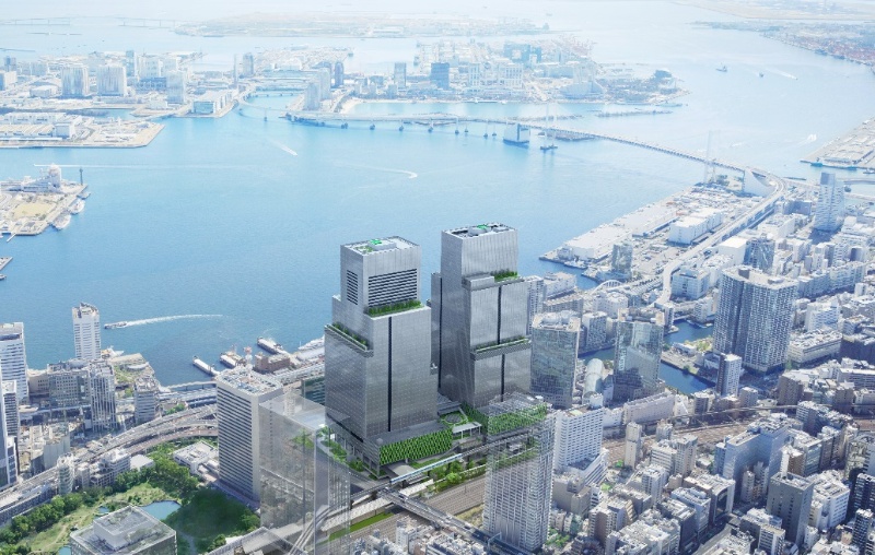 野村不とjr東が芝浦で大規模開発着工 旧東芝ビルを235mのツインタワーに建て替え 日経クロステック Xtech 野村不とjr東が芝浦で大規模開発着工 旧東芝ビルを235mのツインタワーに建て替え 日経クロステック Xtech