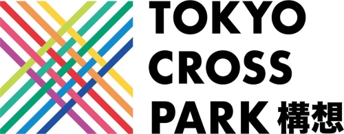 事業者10社の共創（クロス）を意味する10色のシンボルマーク（資料：NTTアーバンソリューションズ、公共建物、第一生命保険、中央日本土地建物、帝国ホテル、東京センチュリー、東京電力ホールディングス、NTT、NTT東日本、三井不動産）