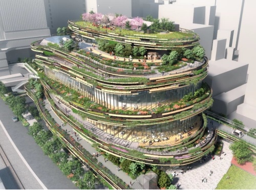 2街区の「文化創造棟」イメージ(資料:JR東日本)