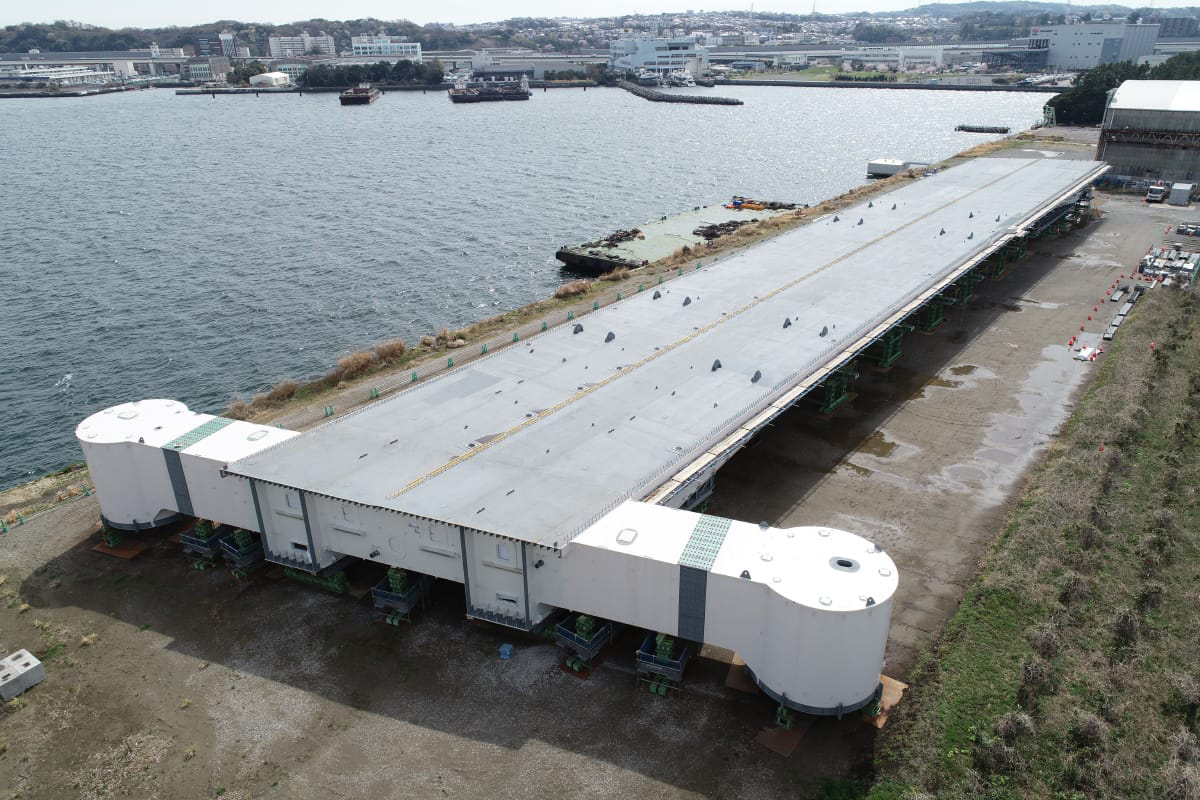 約1300tの巨大橋桁が大回転、高速大師橋の更新事業（4ページ目