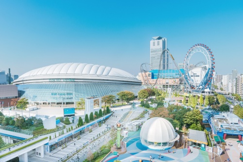 2023年から24年に大規模なリニューアルをする「東京ドームシティ」（出所：東京ドーム、三井不動産）