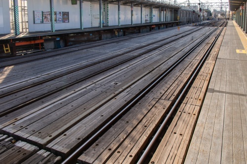 23年2月時点の軌道(写真:大上 祐史)