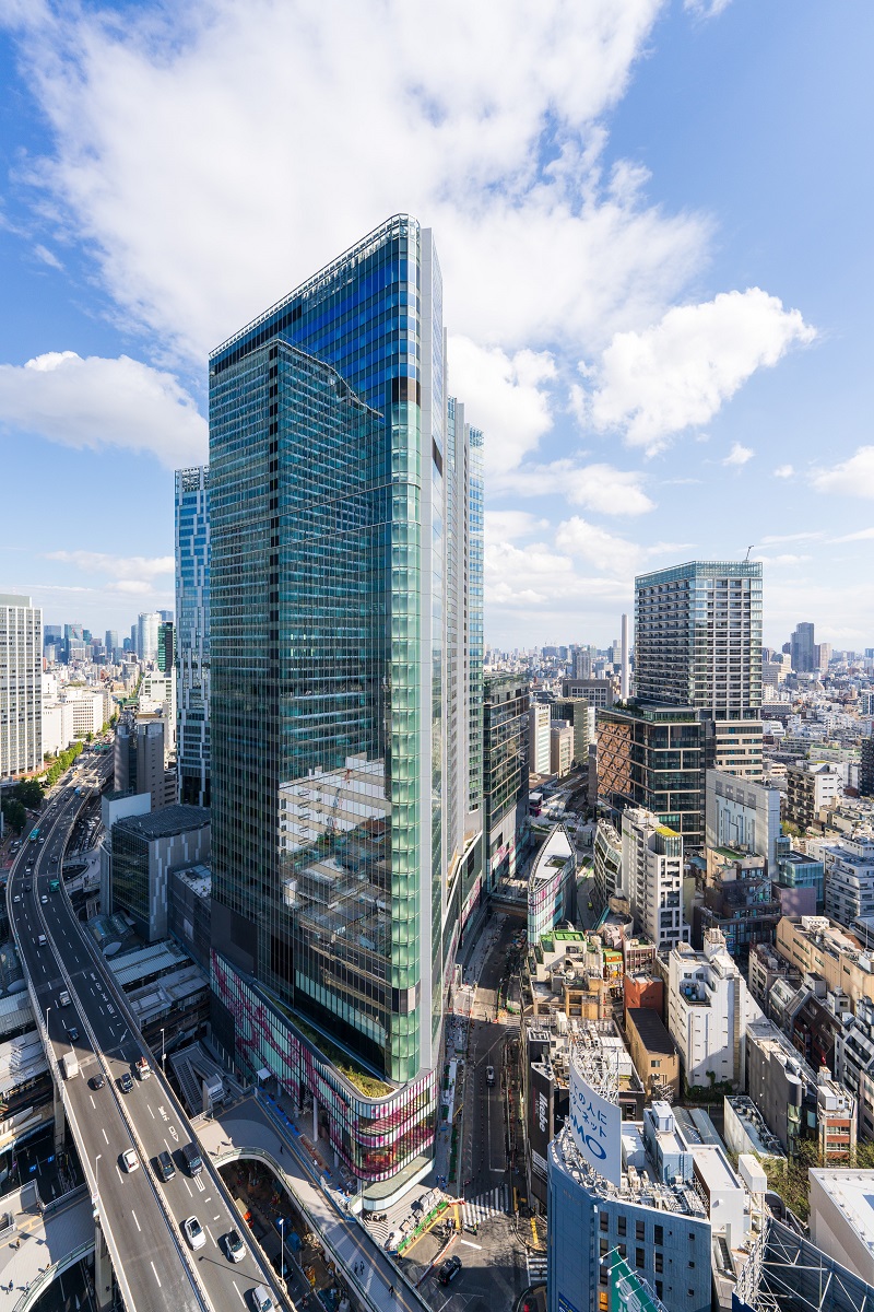 2023年11月30日に竣工した大型複合施設「Shibuya Sakura Stage（渋谷サクラステージ）」（写真：東急不動産）