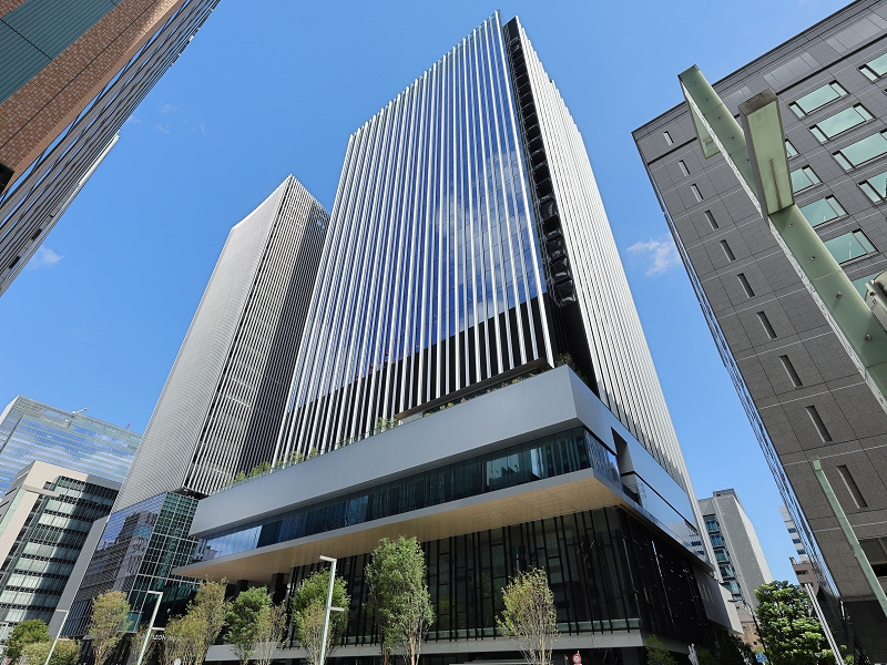 戸田建設の新社屋「TODA BUILDING」が竣工、東京・京橋を芸術文化の拠点へ