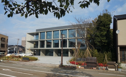 清水建設北陸支店新社屋の南側外観（写真：守山 久子）