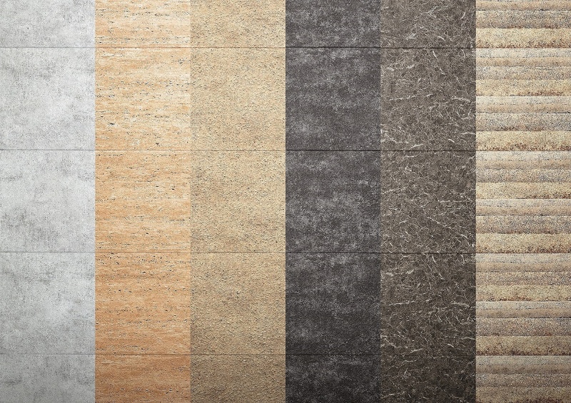 版築などの質感を表現した窯業系サイディング 日経クロステック Xtech