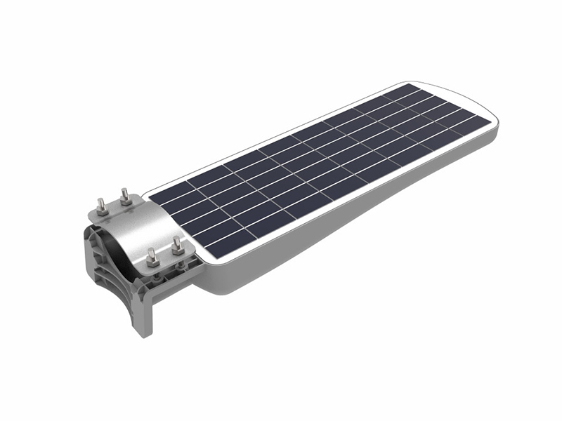 電源工事なしで設置できるソーラー式のLED防犯灯