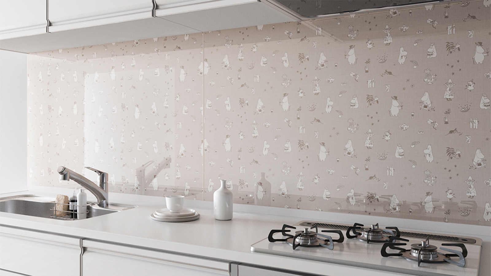 キッチンパネル ムーミン柄 | 日経クロステック（xTECH）