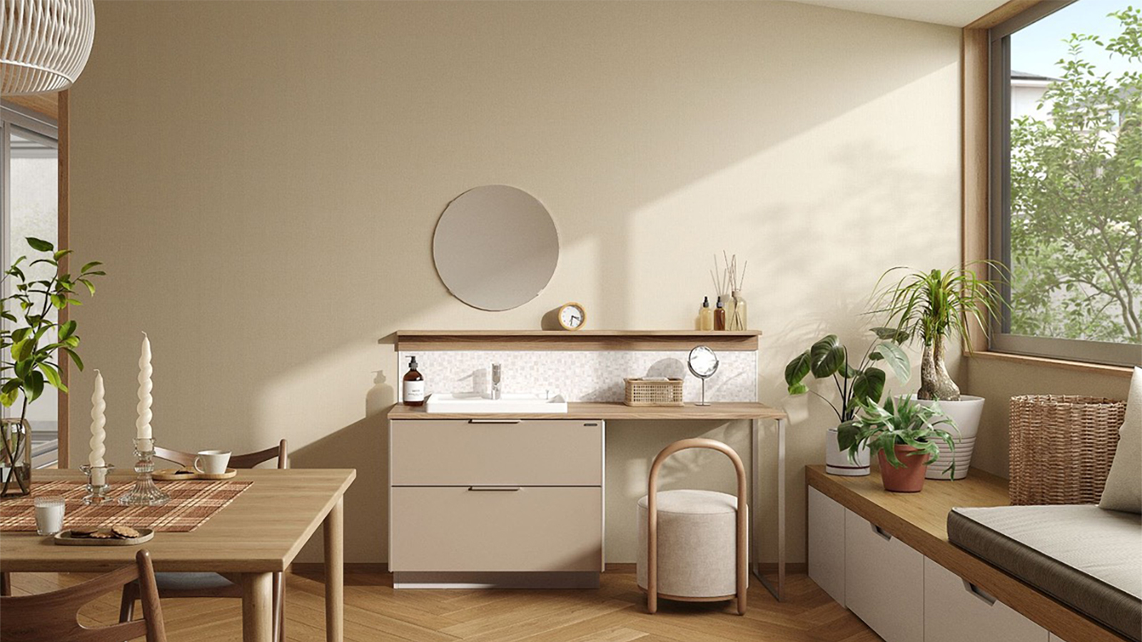 ムーミン柄のホーロー製キッチンパネル | 日経クロステック（xTECH）