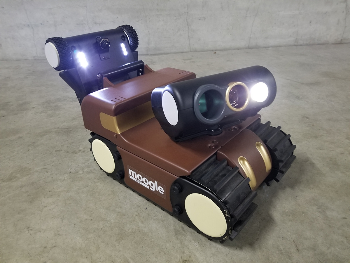 インフラの狭小空間点検ロボット、ひび割れを自動で色分け | 日経 