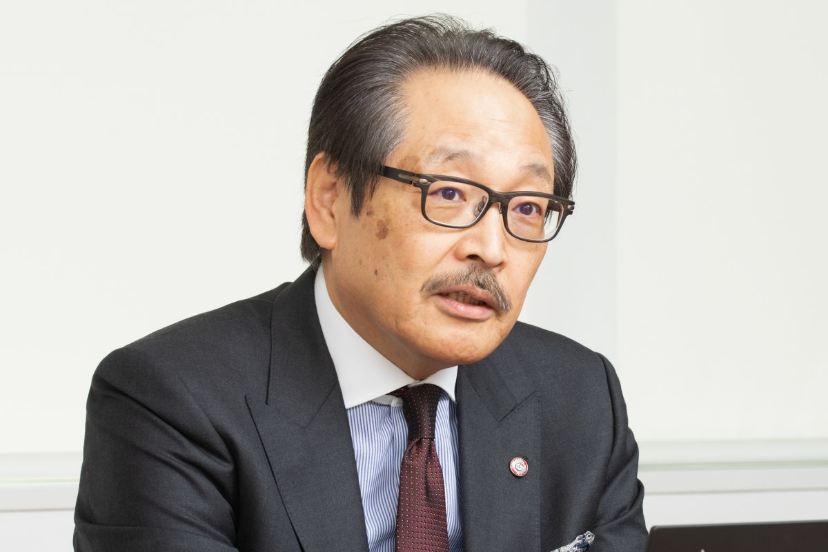 マツダ副社長執行役員の藤原清志氏