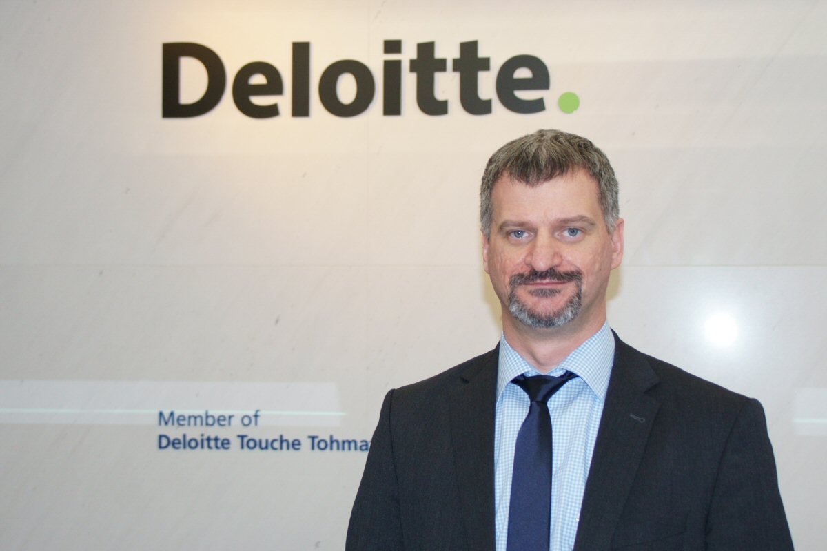 ハンガリー・デロイト（Deloitte） Cyber Intelligence Centre Partnerのラズロ・トース（Laszlo Toth）氏
