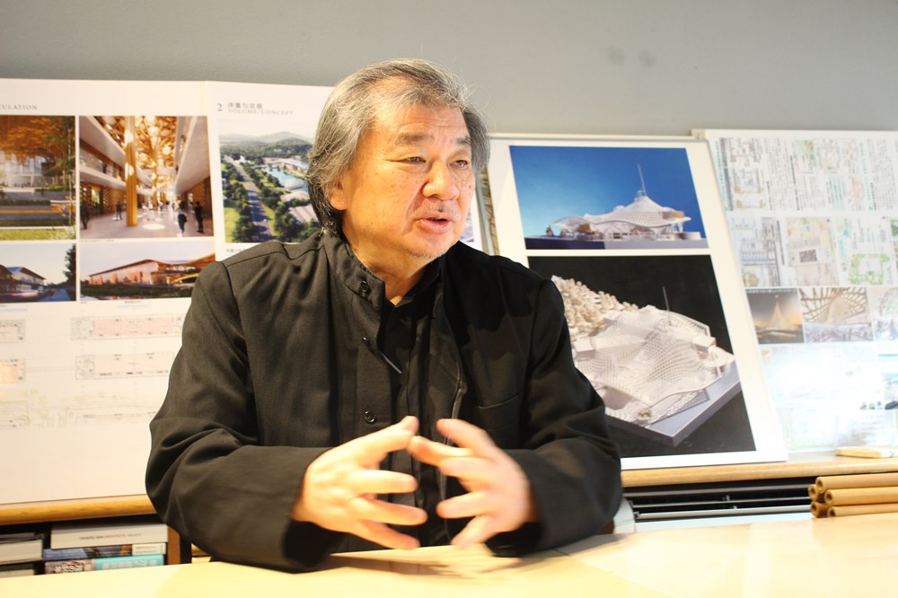 これまでの災害支援などが高く評価され、24年に坂氏は第35回高松宮殿下記念世界文化賞を受賞した（写真：日経クロステック）