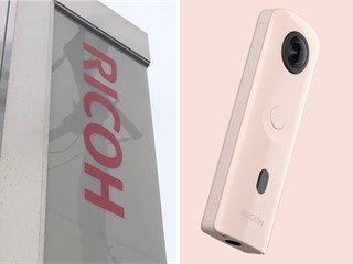 新設計の光学系で小型化、リコー発ベクノスのペン型全天球カメラ