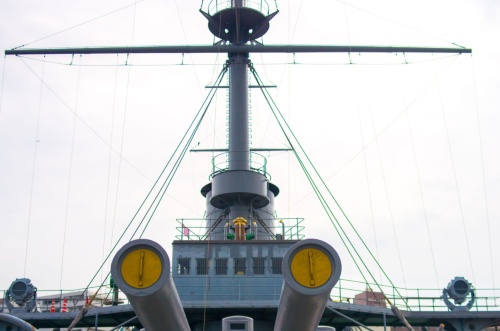 記念艦となっている日本海軍の戦艦「三笠」（本文と直接関係ありません　写真：123RF）