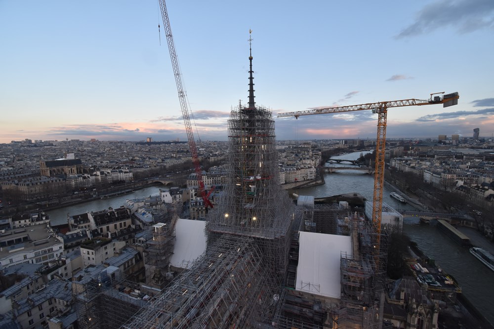 24年12月の一般公開再開に向けて修復工事は大詰めを迎えている（写真：Rebâtir Notre-Dame de Paris）