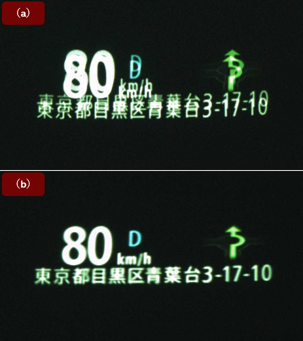 さらば二重像 Hud単体で世界初 鏡反射の技で後付け可能に 日経クロステック Xtech