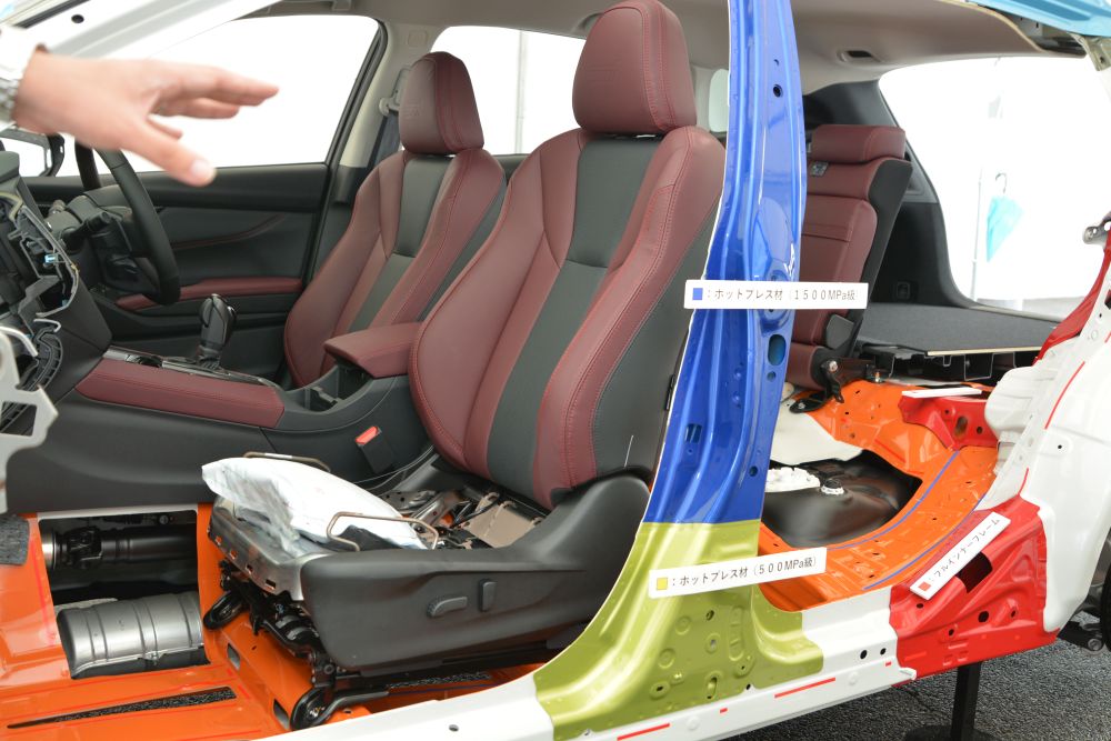 新型レヴォーグ 派手さはなくても 光る 安全技術も 日経クロステック Xtech