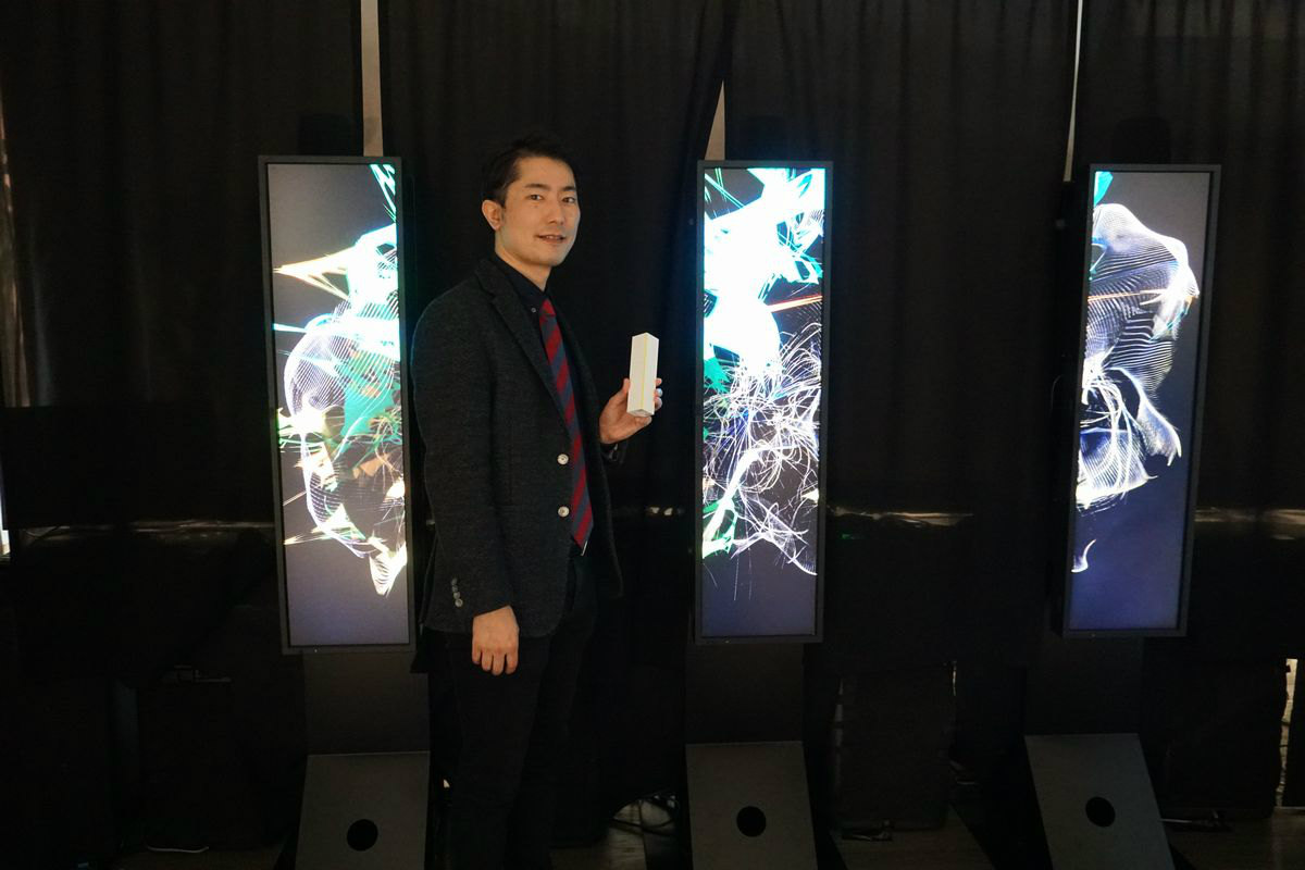 図1　STEFで展示したにおいのインスタレーション
