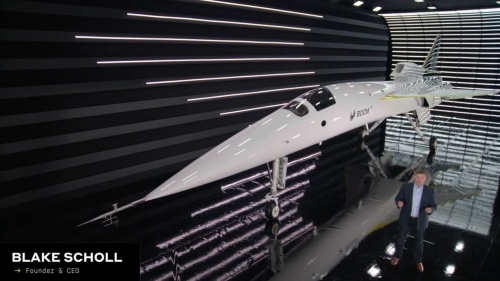Boomの実証試験用の小型超音速機「XB-1」　