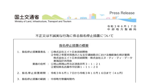 完了検査当日に 実は出来ていません エイト日技を指名停止 日経クロステック Xtech 完了検査当日に 実は出来ていません エイト日技を指名停止 日経クロステック Xtech