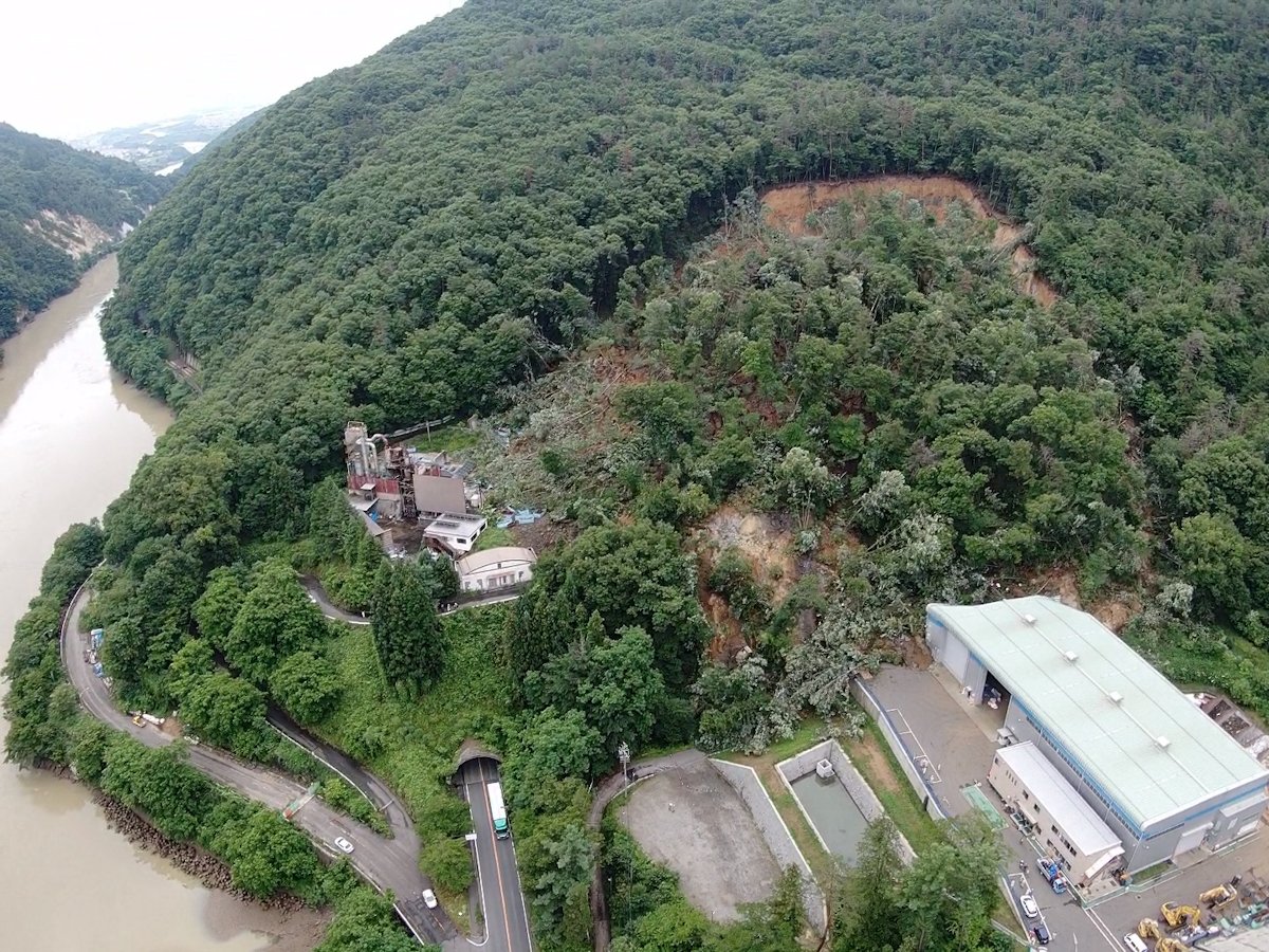 長野の国道19号でまた地滑り トンネル上方で0m四方が崩れる 日経クロステック Xtech