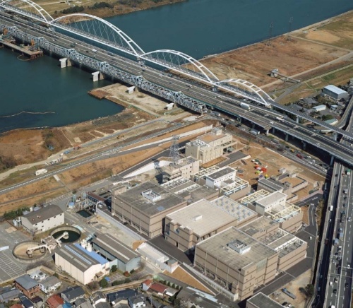 大阪府守口市にある庭窪浄水場。同浄水場と大庭浄水場を結ぶ延長約1kmのシールドトンネル工事で事故が起こった(写真:大阪広域水道企業団)