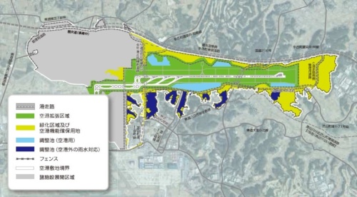 C滑走路の完成イメージ（資料：成田国際空港会社）