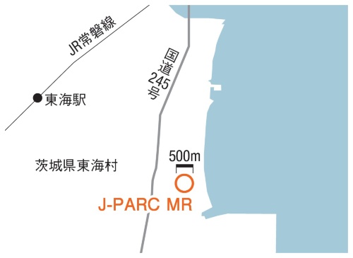 地下施設の直径は500m。取材を基に日経クロステックが作成