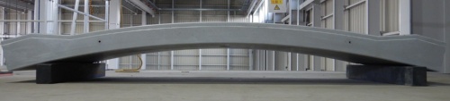 セメノンで製造したプレキャスト製品(写真:IHI、IHI建材工業、横浜国立大学、アドバンエンジ)