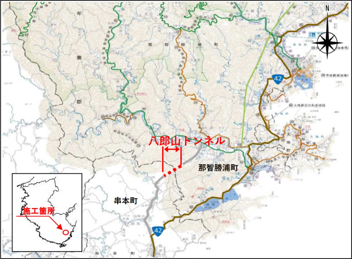 ■現場は紀伊山地の山中