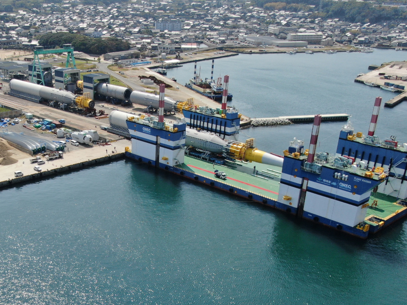 戸田建設が設置した洋上風車の不具合判明、コンクリート製浮体部が耐力不足