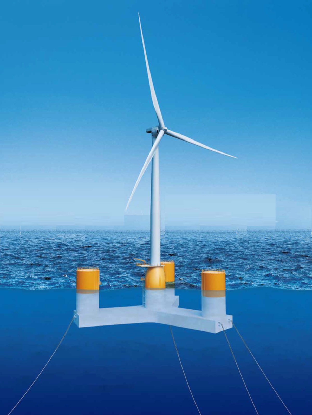 浮体式洋上風力の2海域選定、鹿島と東亜建設工業が参加し半潜水型を